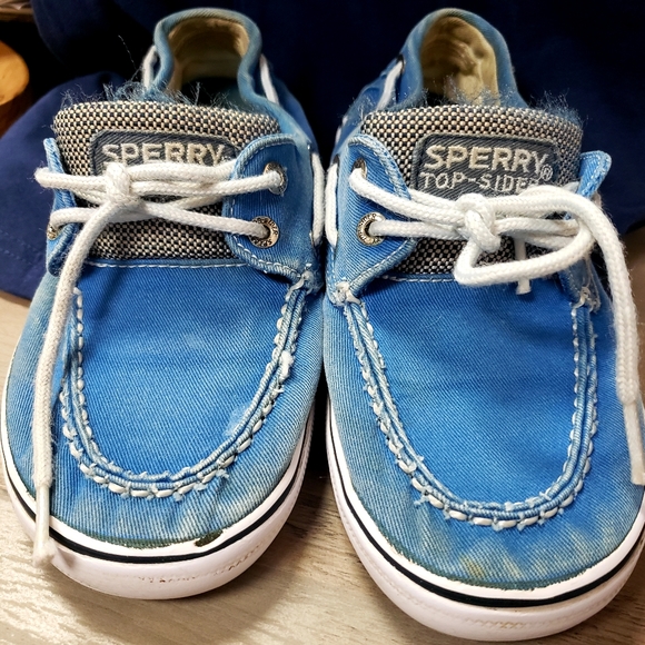Sperry Canvas Boat Shoes - Picture 3 of 11